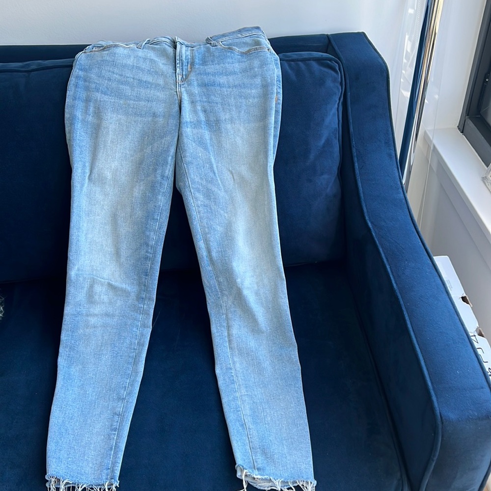 Light wash, Rockstar Super Skinny Old Navy Jeans, size 4